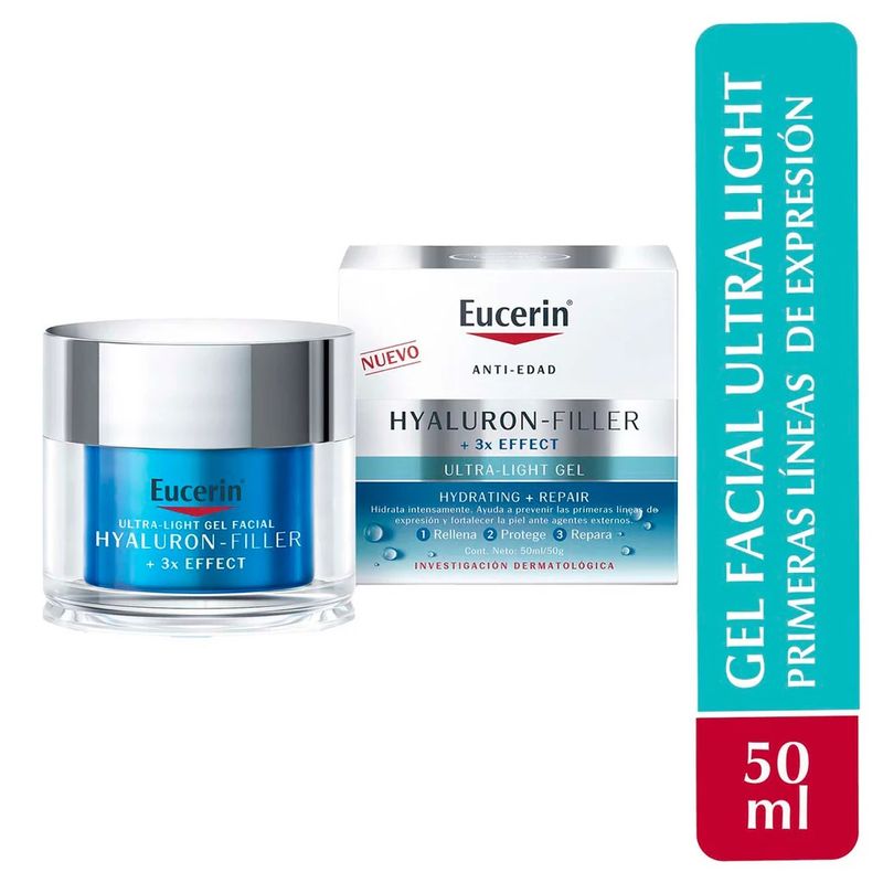 Eucerin-Hyaluron-Filler-3X-Effect-Ultra-Light-Gel-Hydrating---Repair-50-mL