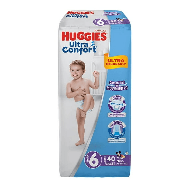HuggiesUltraConfortEtNino40Piezas