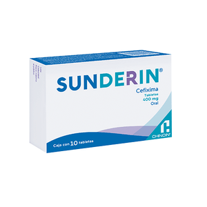 Sunderin 400 mg 10 Tabletas