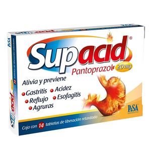 Supacid 20 mg 14 Tabletas
