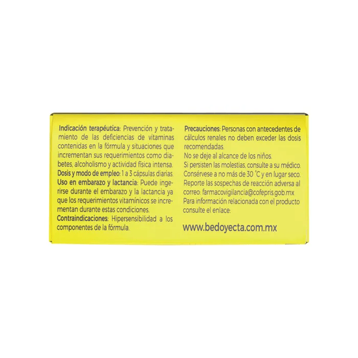 BedoyectaComplejoB30Capsulas