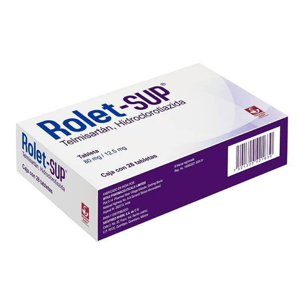 RoletSup80mg125mg28Tabletas