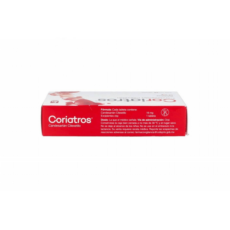 Coriatros16mg28Tabletas
