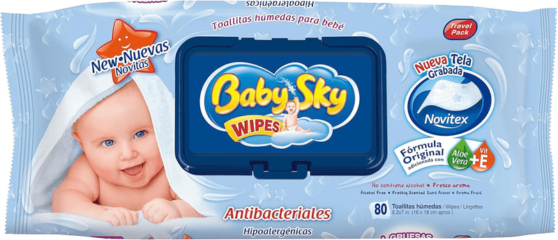 ToallitasHumedasBabySky80Piezas