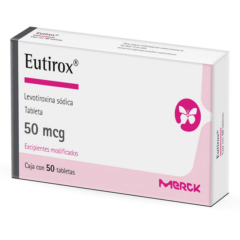 Eutirox50mcg50Tabletas