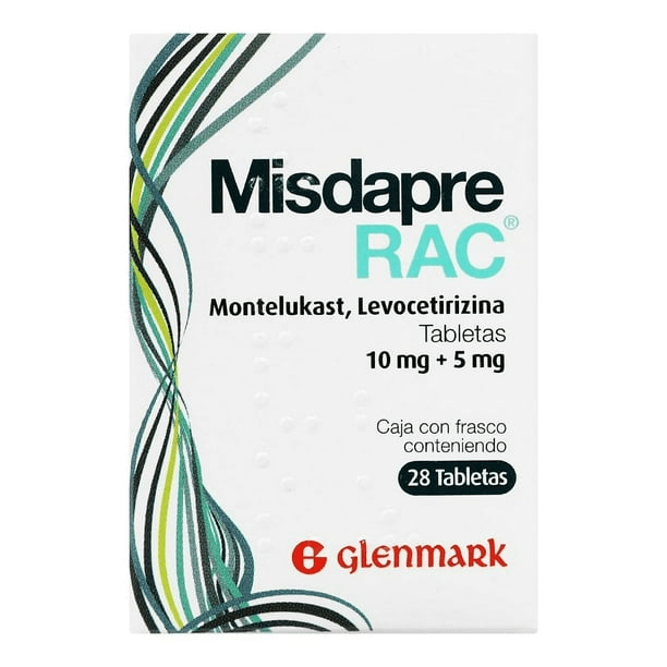MisdapreRAC10mg5mg28Tabletas