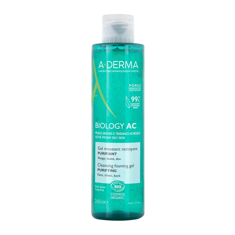 Gel-Limpiador-Purificante-Biology-AC-A-Derma-200-mL