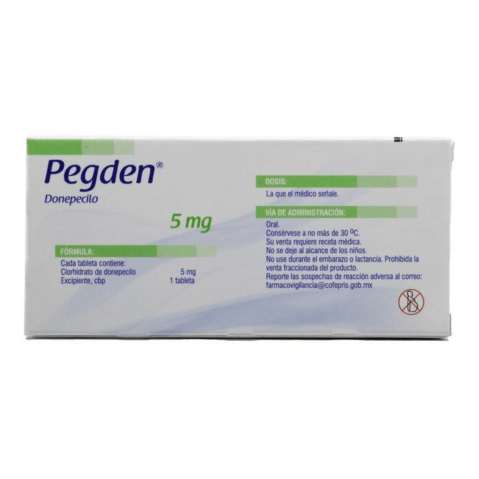 Pedgen5mg28Tabletas