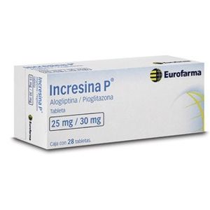 Incresina P 25 mg / 30 mg 28 Tabletas