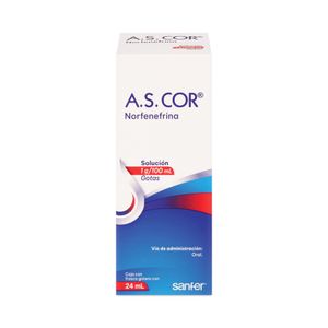 A.S. Cor Solucion Frasco con 24 mL