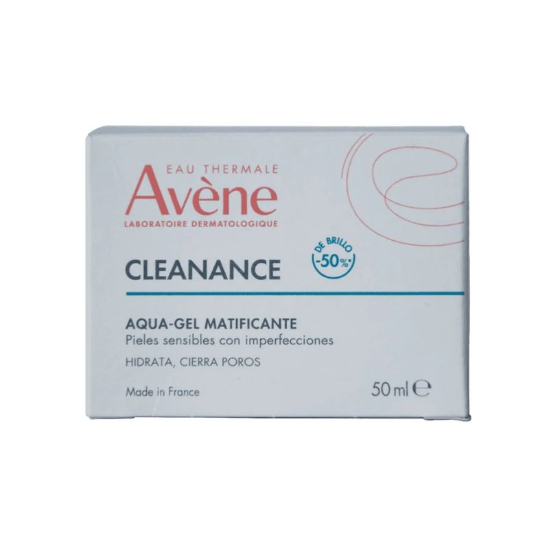 Cleanance-Aqua-Gel-Matificante-Avene-50-mL