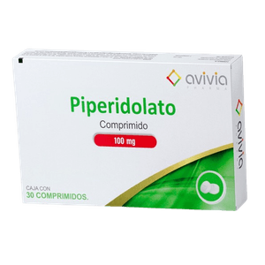 Piperidolato 100 mg 30 Comprimidos