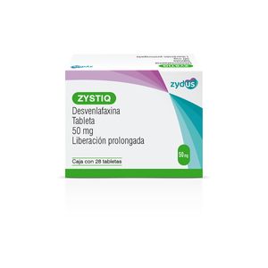 Zystiq 50 mg 28 Tabletas Liberacion Prolongada
