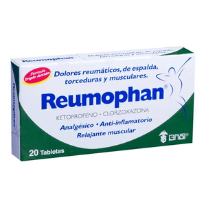Reumophan 50 mg / 250 mg 20 Tabletas