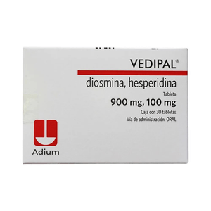 Vedipal 900 mg / 100 mg 30 Tabletas