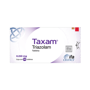 Taxam 0.250 mg 30 Tabletas