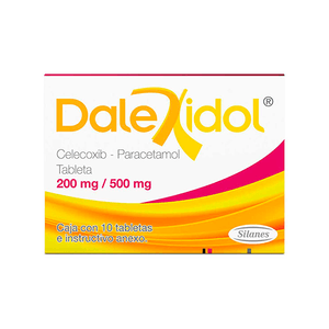 Dalexidol 200 mg / 500 mg 10 Tabletas