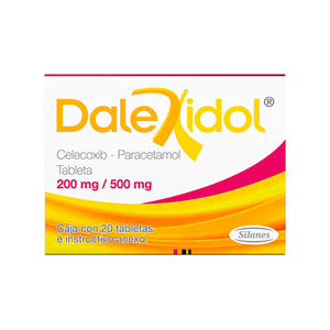 Dalexidol 200 mg / 500 mg 20 Tabletas