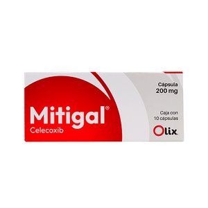Mitigal 200 mg 10 Capsulas