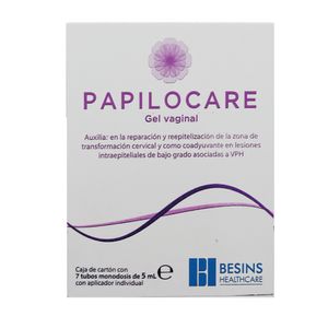 Papilocare Gel Vaginal 7 Tubos de 5 mL