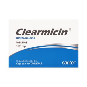 Clearmicin 500 mg 10 Tabletas