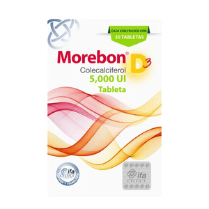Morebon-D3-5,000-UI-30-Tabletas