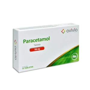 Paracetamol 750 mg 10 Tabletas