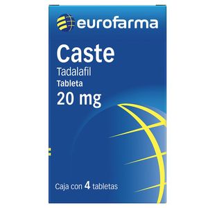 Caste 20 mg 4 Tabletas