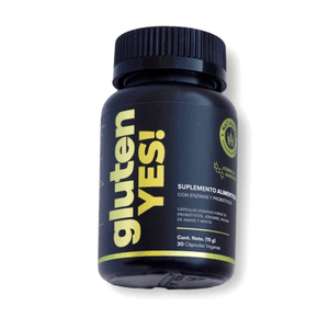 Gluten Yes! Suplemento Alimenticio 30 Capsulas Veganas