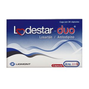 Lodestar Duo 50 mg / 2.5 mg 30 Capsulas