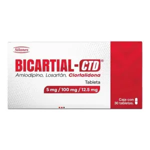 Bicartial-CTD 5 mg / 100 mg / 12.5 mg 30 Tabletas