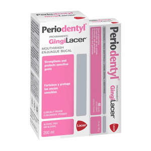 Kit Gingi Lacer Crema Dental 75 ml + Colutorio Bucal 200 mL 2 Piezas