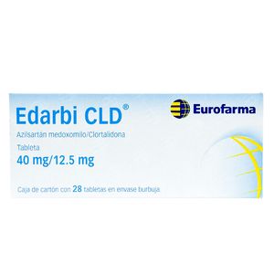 Edarbi CLD 40 mg / 12.5 mg 28 Tabletas
