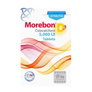Morebon D3 50,000 UI 60 Tabletas