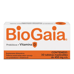 Biogaia D 450 mg 30 Tabletas