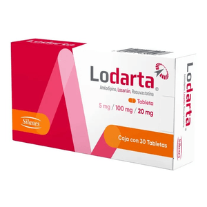 Lodarta 5 mg / 100 mg / 20 mg 30 Tabletas