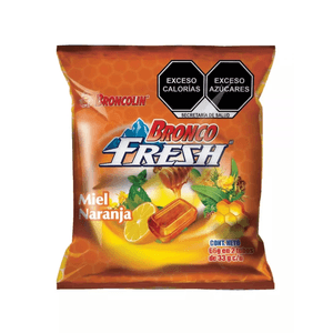 Broncolin Fresh Miel Naranja 66 g