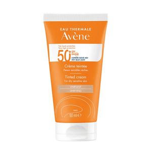 Crema Protector Solar con Color Avene SPF50+ 50 mL