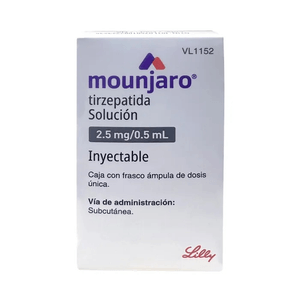 Mounjaro Solucion Inyectable 2.5 mg / 0.5 mL 1 Ampula