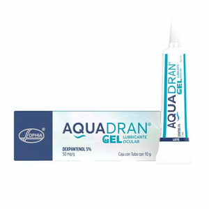 Aquadran 5% Gel Lubricante Ocular Tubo con 10 g