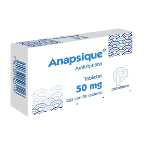 Anapsique 50 mg 20 Tabletas