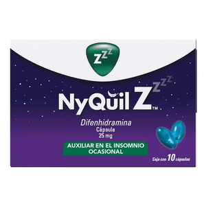 NyQuil Z 25 mg 10 Capsulas