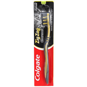 Cepillo Dental Colgate Zig Zag Carbon Activado 1 Pieza