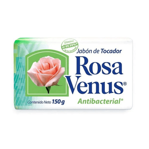 Jabon Rosa Venus Antibacterial 150 g