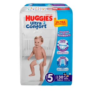 Huggies Ultra Confort Et 5 Niño 30 Piezas