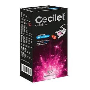 Cecilet Suspesion 100 mg / 5 mL Frasco con 100 mL