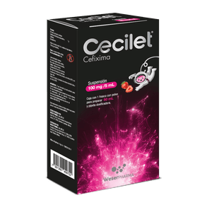 Cecilet Suspesion 100 mg / 5 mL Frasco con 50 mL