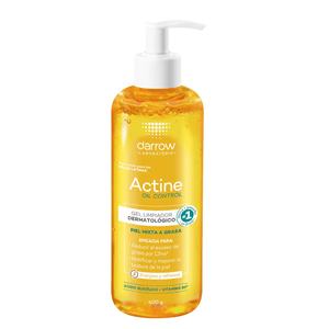 Gel Limpiador Dermatologico Actine Oil Control Darrow Piel Mixta a Grasa 400 g