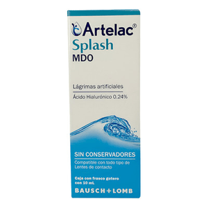 Artelac Splash MDO 0.24% Lagrimas Artificiales Solucion Frasco con 10 mL