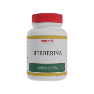 Berberina 500 mg Suplemento Alimenticio Sanavi 60 Capsulas